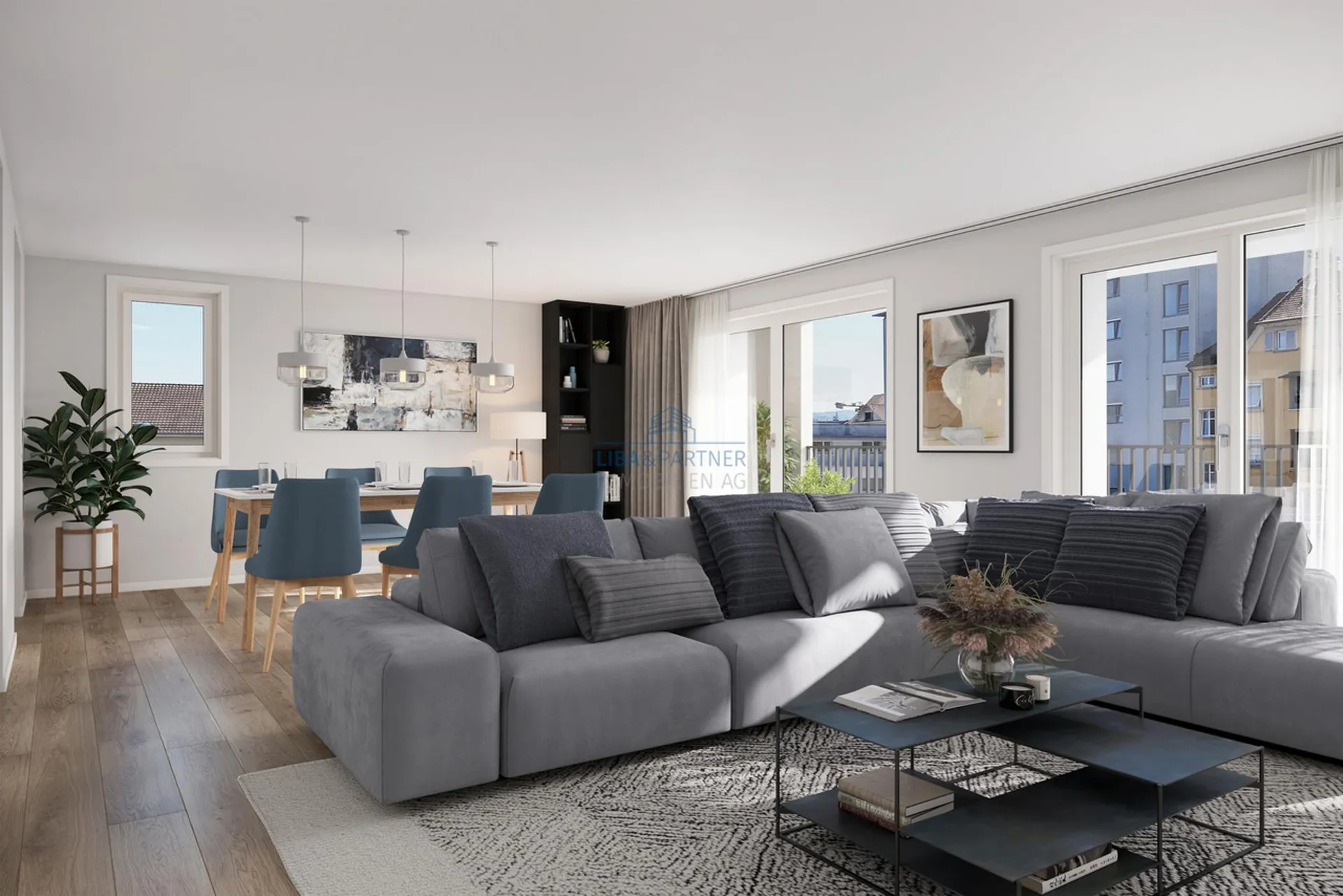 Exklusive Attikawohnung mit 165 m² privater Dachterrasse & Dachgarten