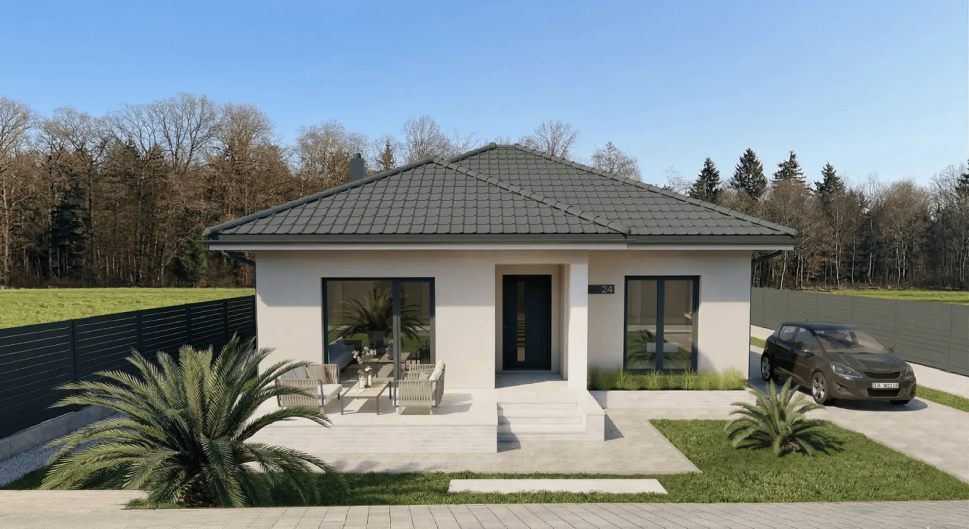 Modernes Wohnglück in Hersiwil - Ihr schlüsselfertiger Bungalow in Rekordzeit