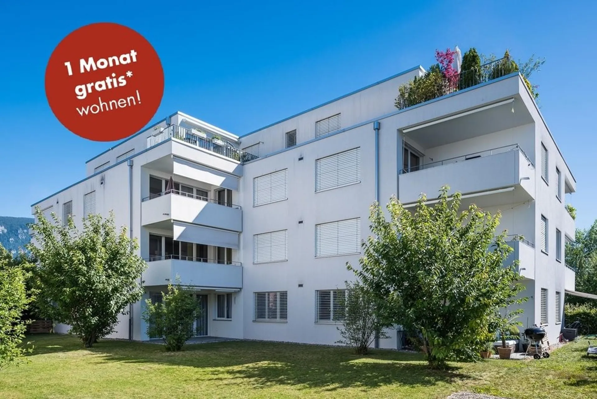Moderne Attikawohnung am Stadtrand
