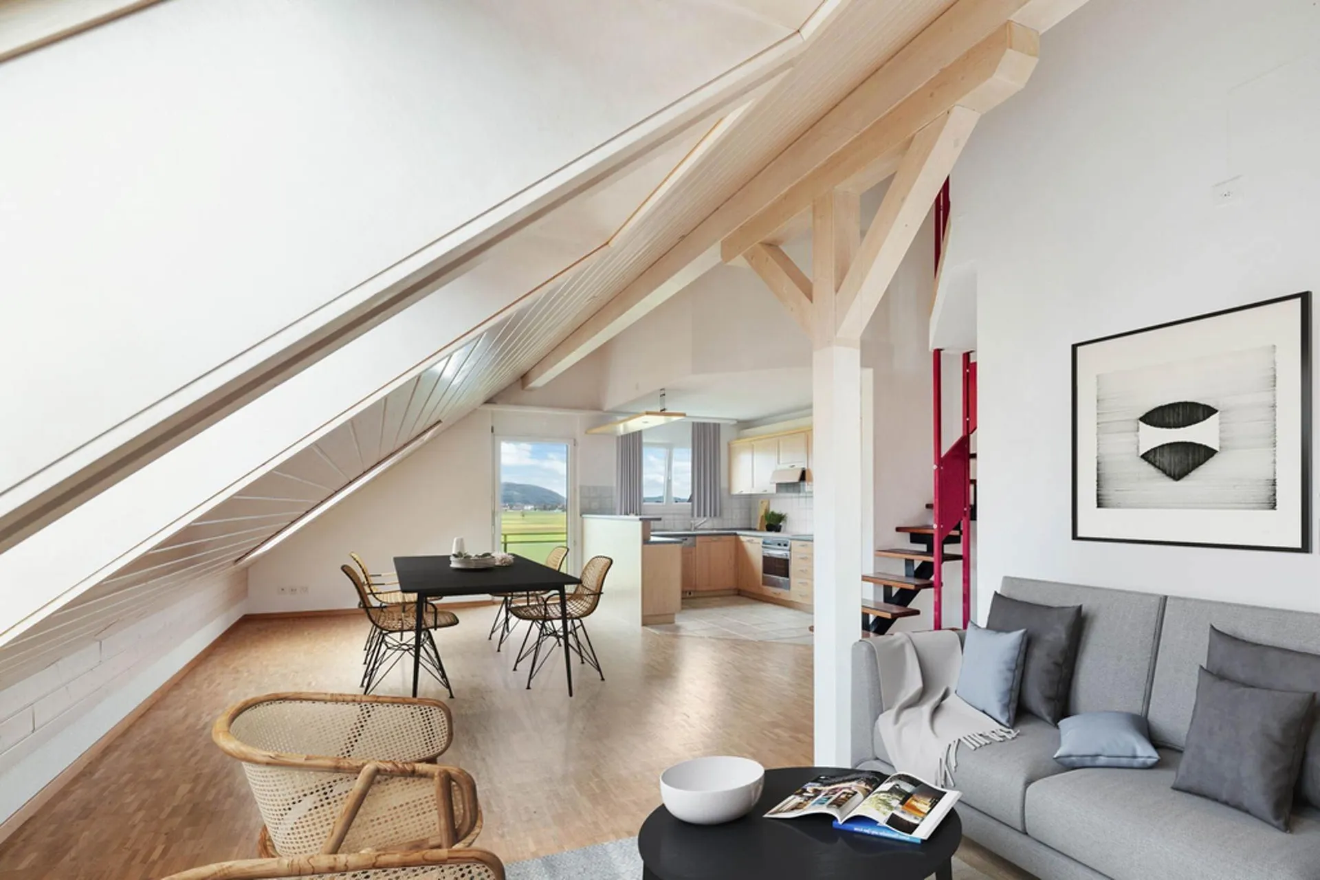 Wohnung mit herrlicher Aussicht - Erstvermietung nach Totalsanierung