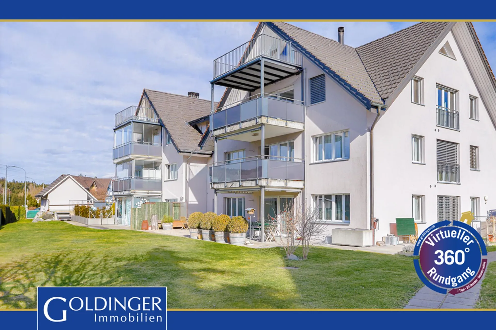 Grosszügiges Wohnen mit Terrasse und viel Tageslicht