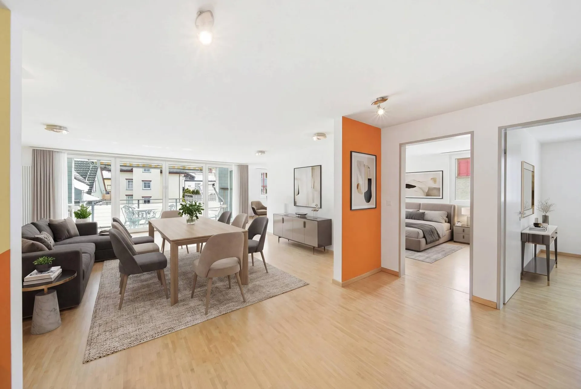 EXKLUSIVE 4.5-ZIMMER-WOHNUNG MIT GROSSZÜGIGEM RAUMGEFÜHL