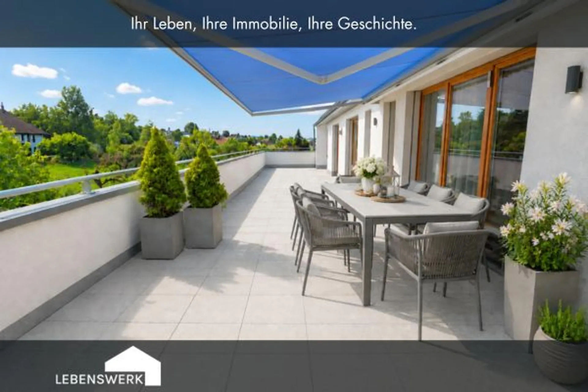 Toplage trifft Weitblick  Wohnen mit Rundum-Terrasse, Kreuzlingen TG