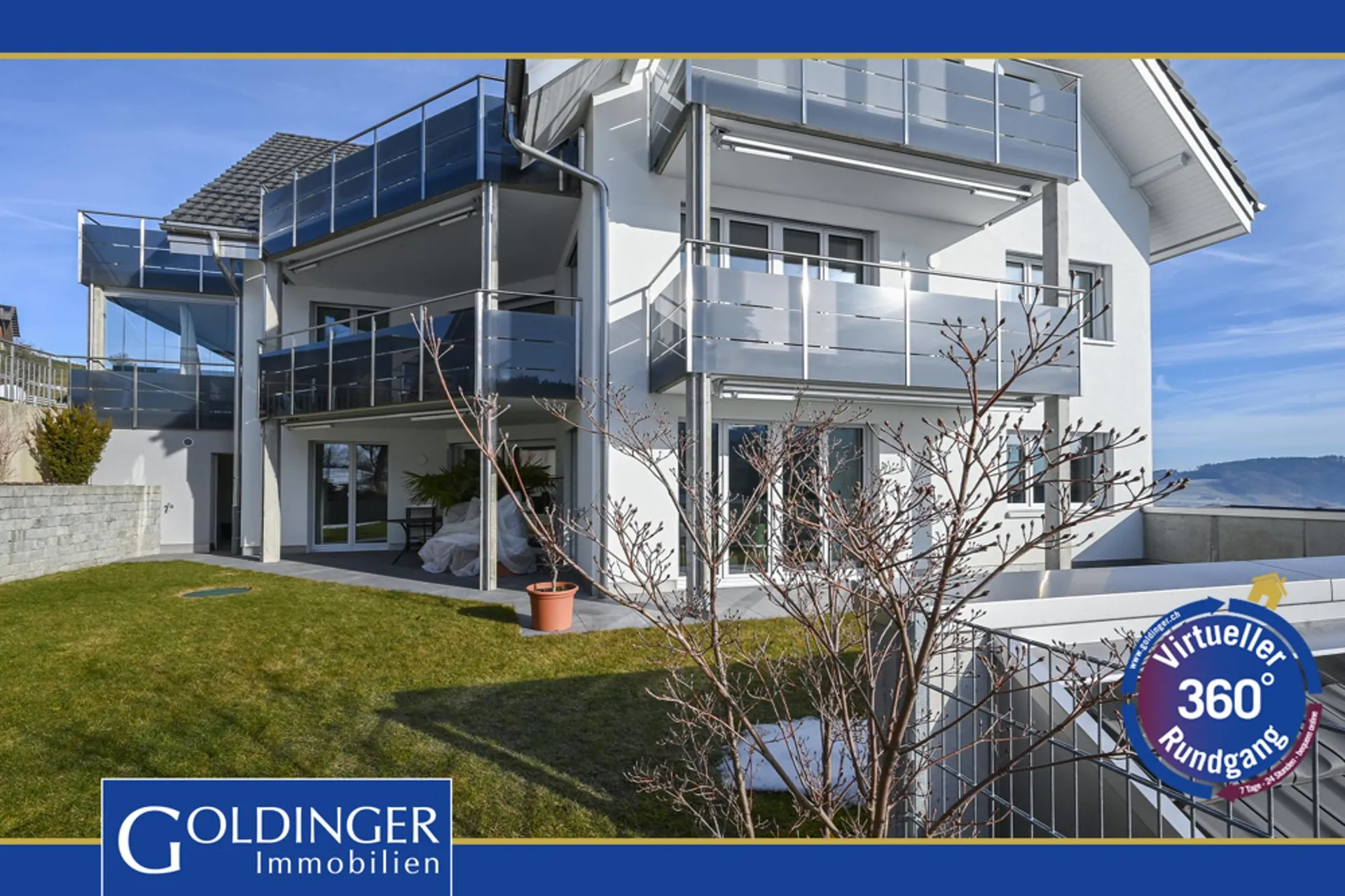 Moderne, hochwertige Wohnung mit ca. 161 m² Wohnfläche und Bergsicht