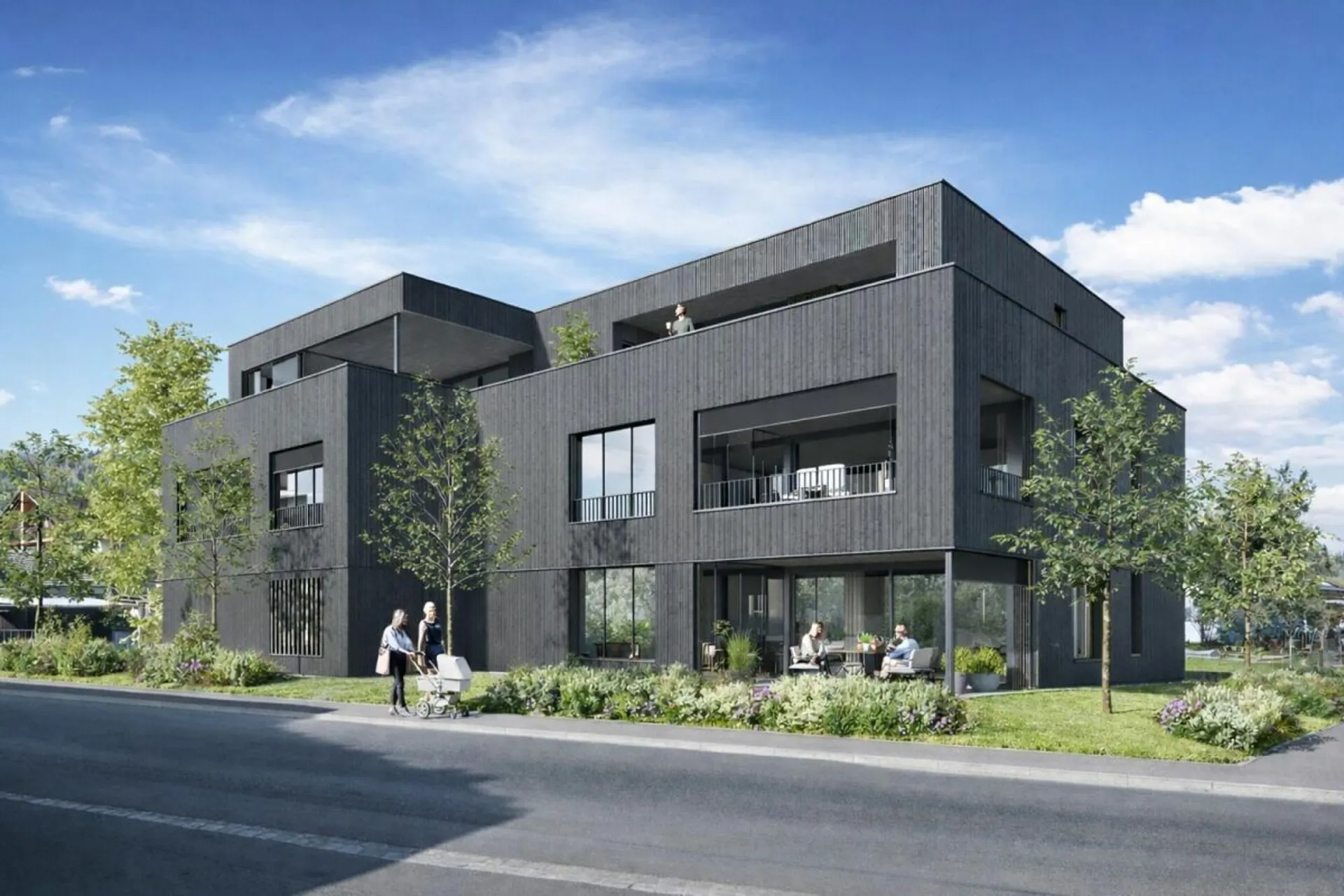 Neubauwohnung in ruhigem Wohnquartier