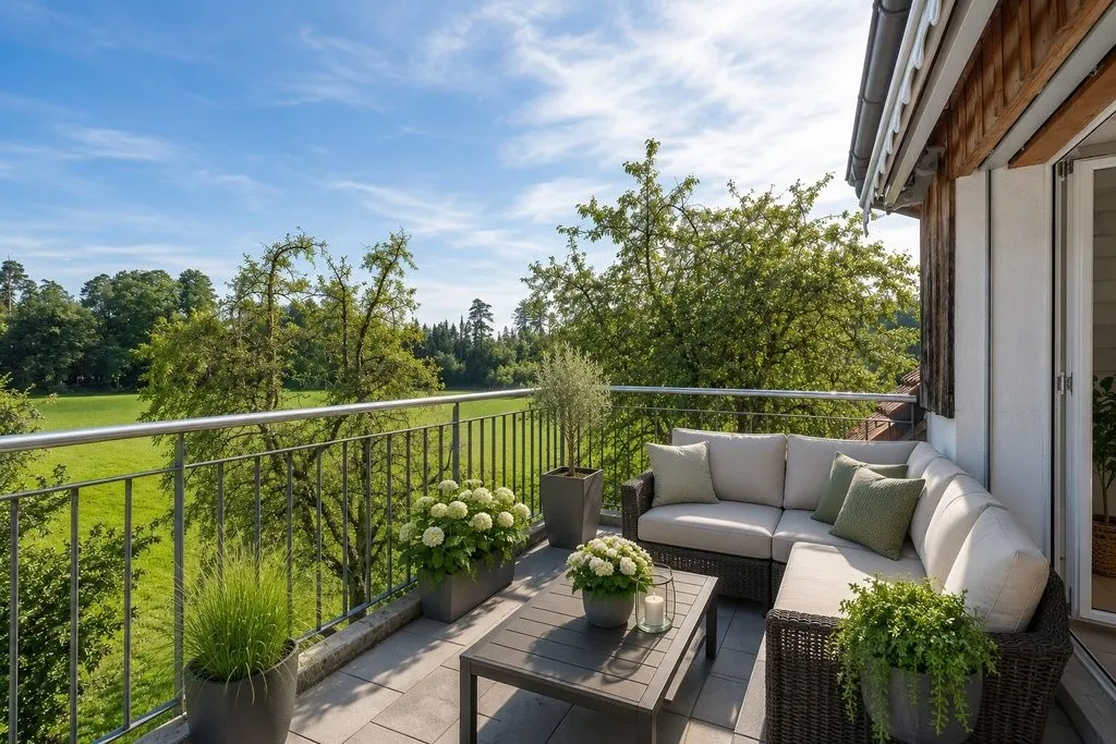 Maisonettewohnung im Grünen wartet auf Sie