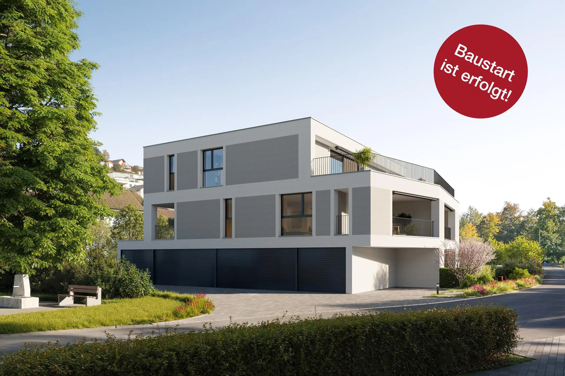 Baustart ist erfolgt! / Attikawohnung - Neubau - zentrale Lage