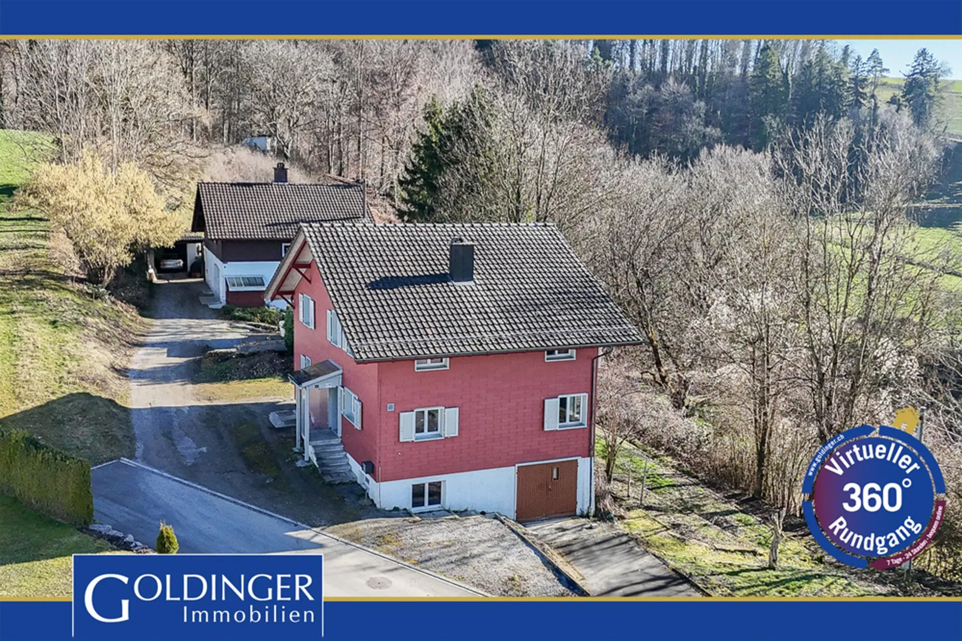Liegenschaft mit Entwicklungspotenzial an idyllischer Lage