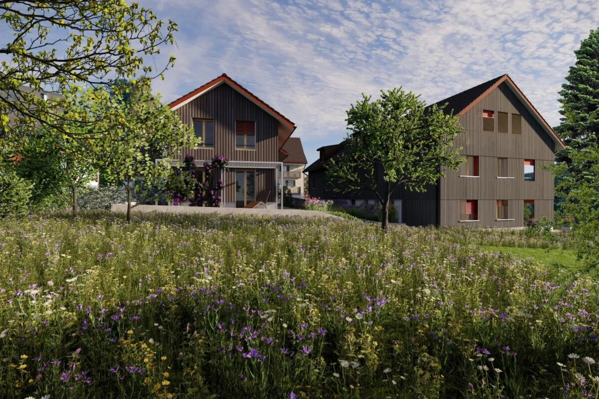 Idyllisches Auslikon - attraktive 2 1/2 Zimmer Wohnung