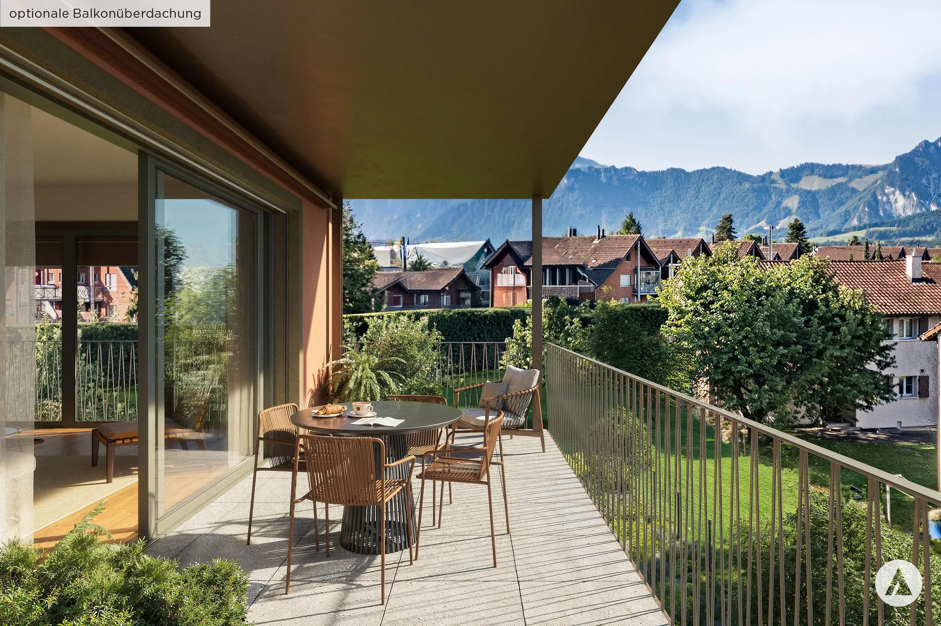 Neubauprojekt Terra: 4½/3½-Zimmerwohnung im 2. OG