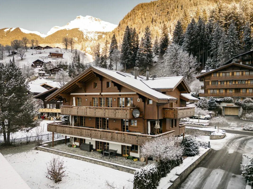 Sonnige 4.5-Zimmerwohnung, Chalet Silberblume