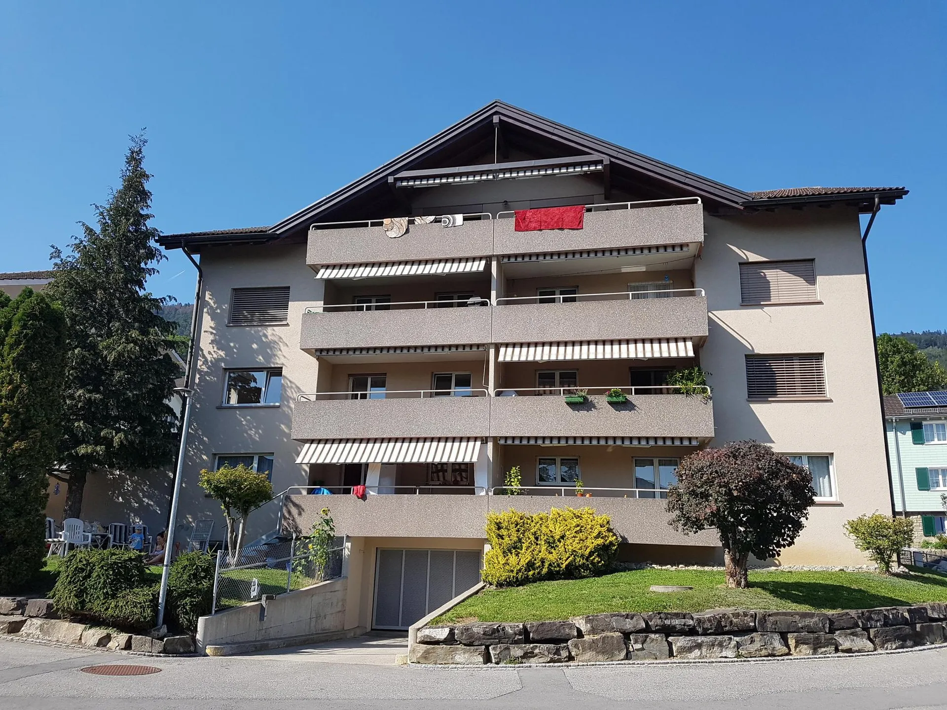 Ruhe, Komfort und Sonne vereint  attraktive 3.5-Zimmer-Wohnung in Rebstein