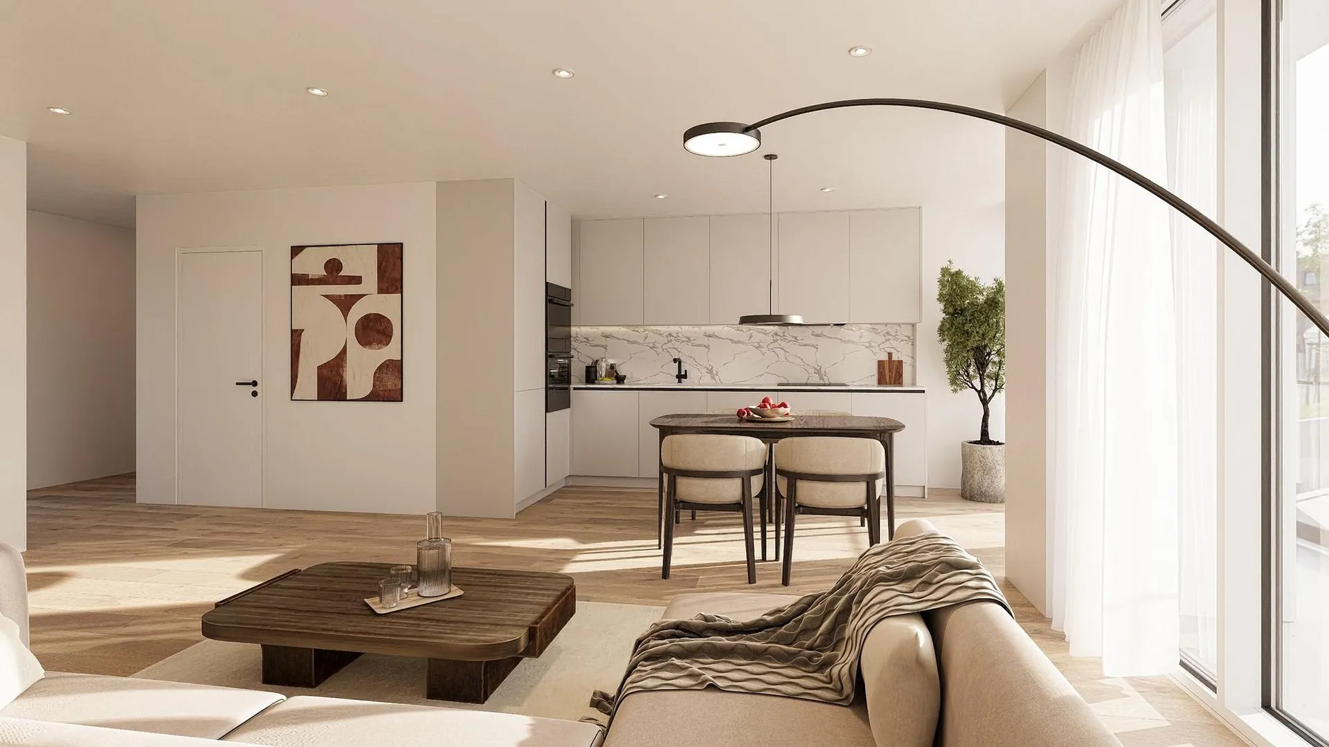 1.5-Zi.-Wohnung möbliert mit Balkon - urban wohnen in Killwangen