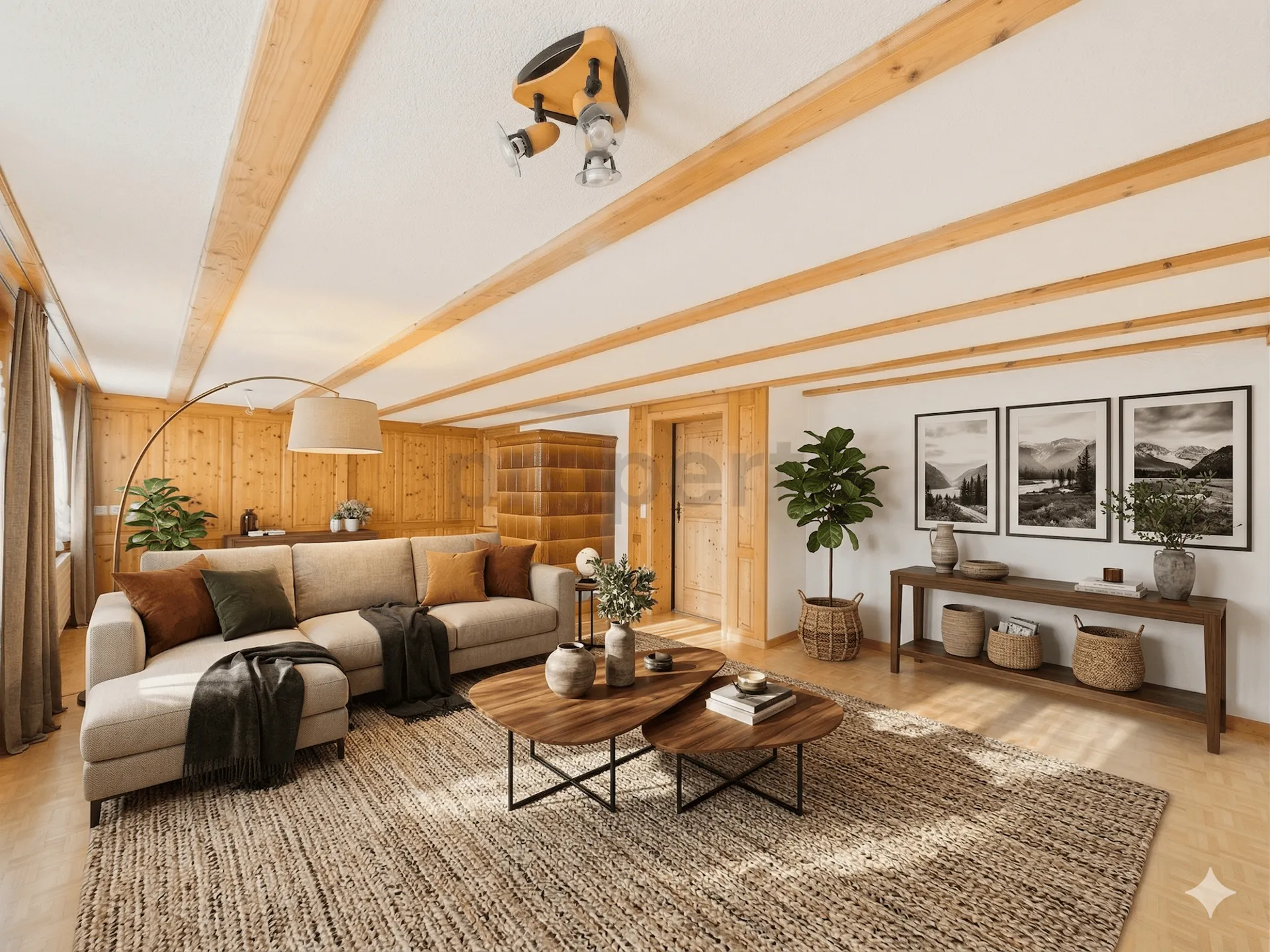 Charmante 4.5-Zimmer-Wohnung mit Balkon in Müselbach