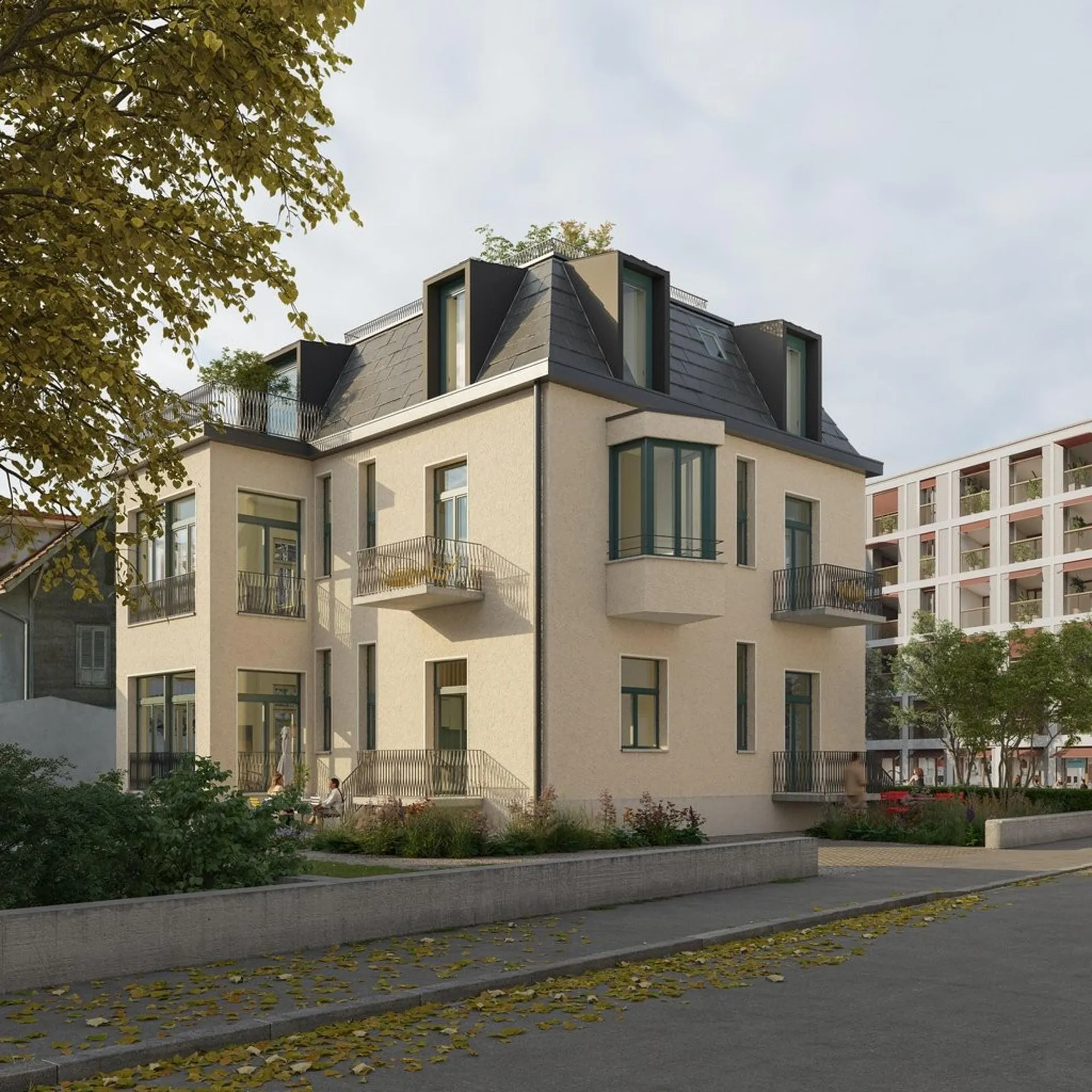 Einzigartige 1.5-Zimmerwohnung im aufblühenden Mattenhof-Quartier