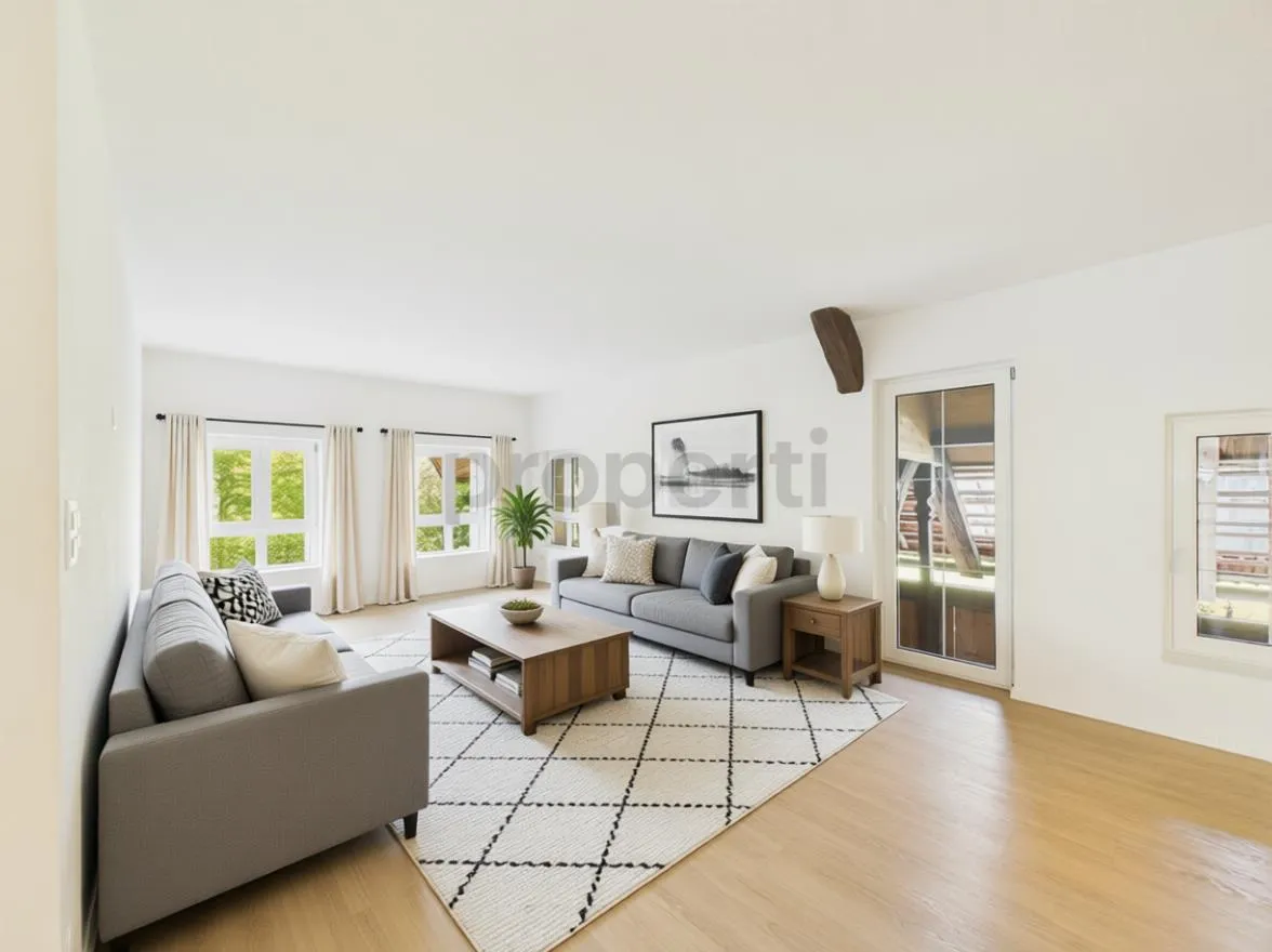 Stilvolle 5.5-Zimmer-Wohnung mit Balkon in Geristein, Bolligen