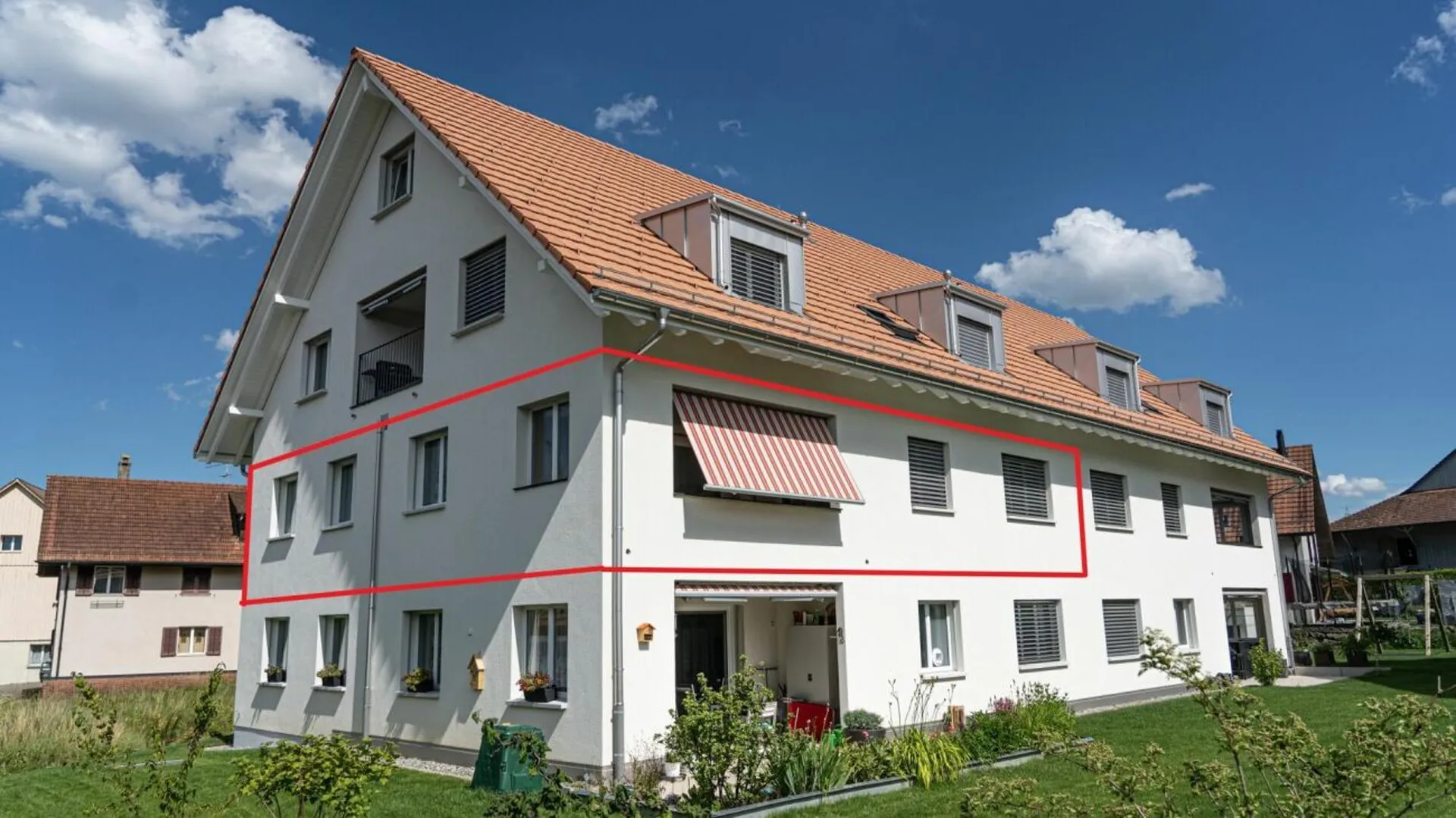 Zu vermieten am Brunnenweg 3 in Oberwil-Dägerlen, 4.5 Zi.-Whg. - Nähe Winterthur