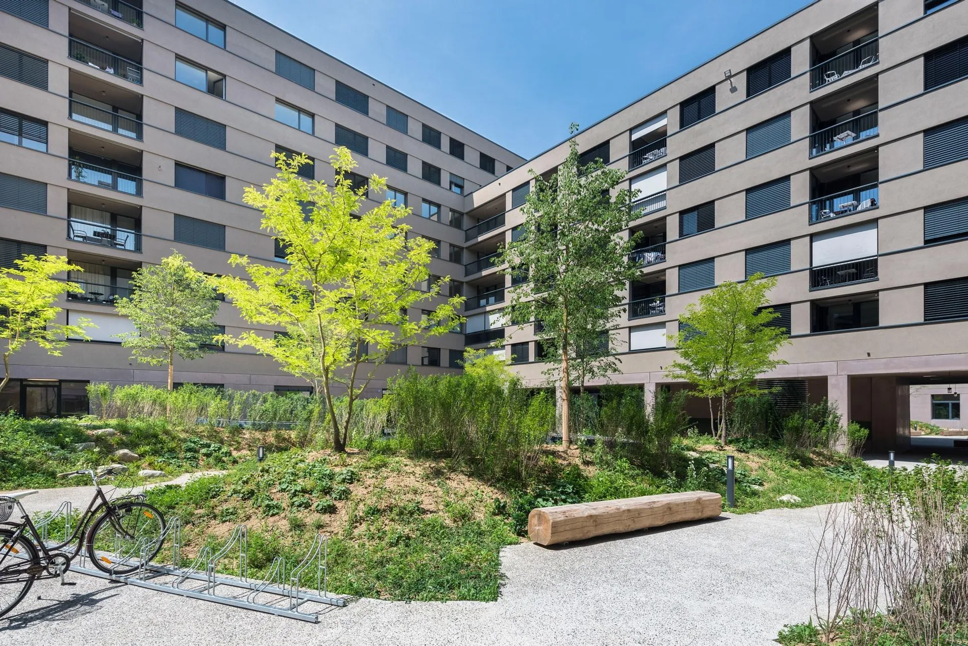 Wohlfühloase mit Loggia im lebendigen Quartier Baleo Erlenmatt