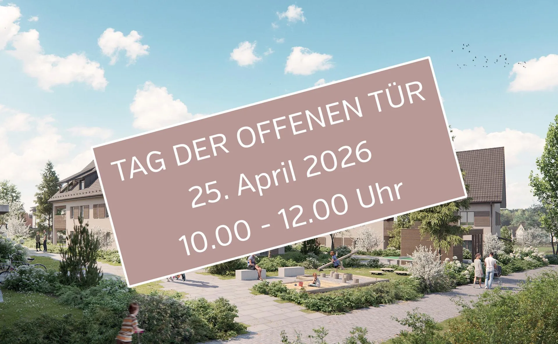 ** Tag der offenen Tür: 25.04.2026, 10.00 - 12.00 Uhr **