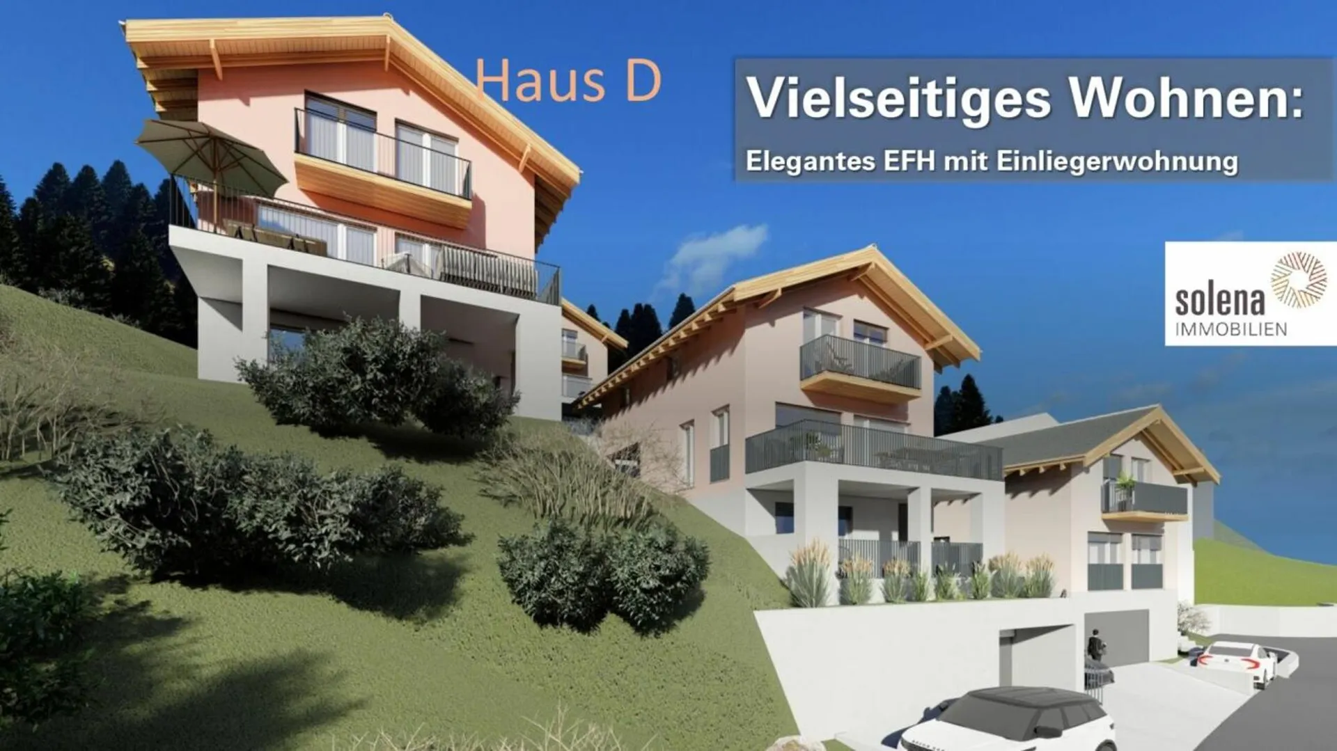 Elegantes Haus mit separater Einliegerwohnung - Vielseitiges Wohnen in Bergün (Haus D)
