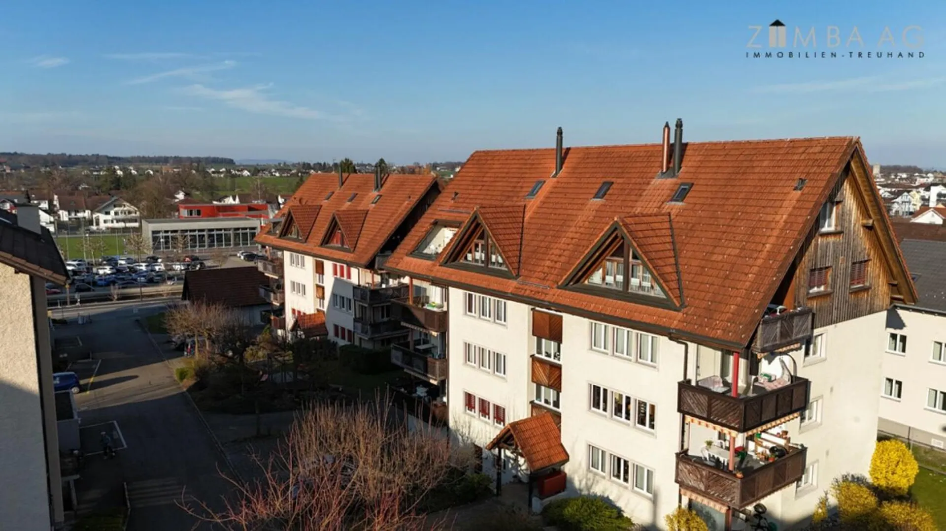 an Sackgasse, ruhig und sonnig