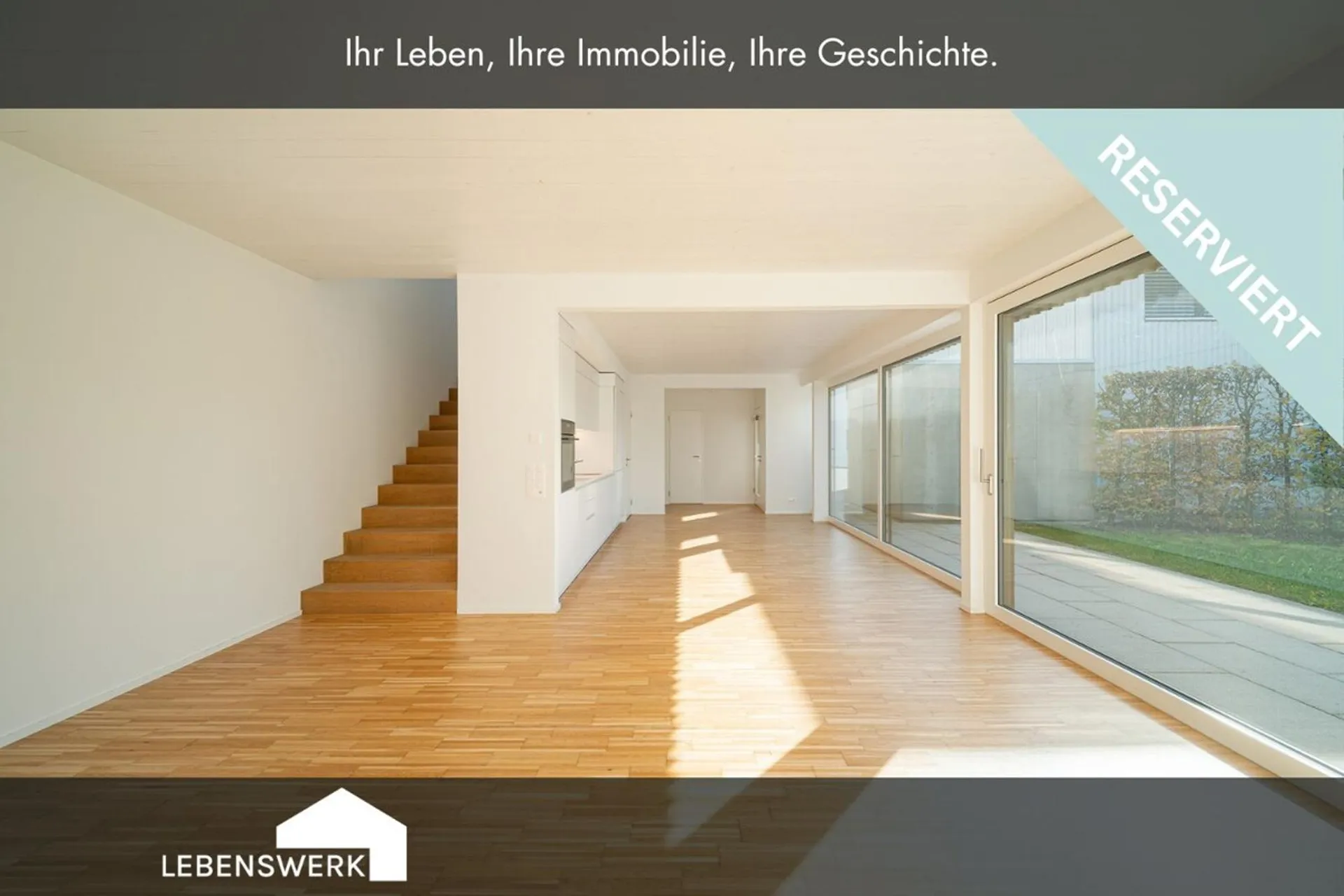 RESERVIERT: Modernes Wohnen auf dem Land - stilvoll, lichtdurchflutet,
