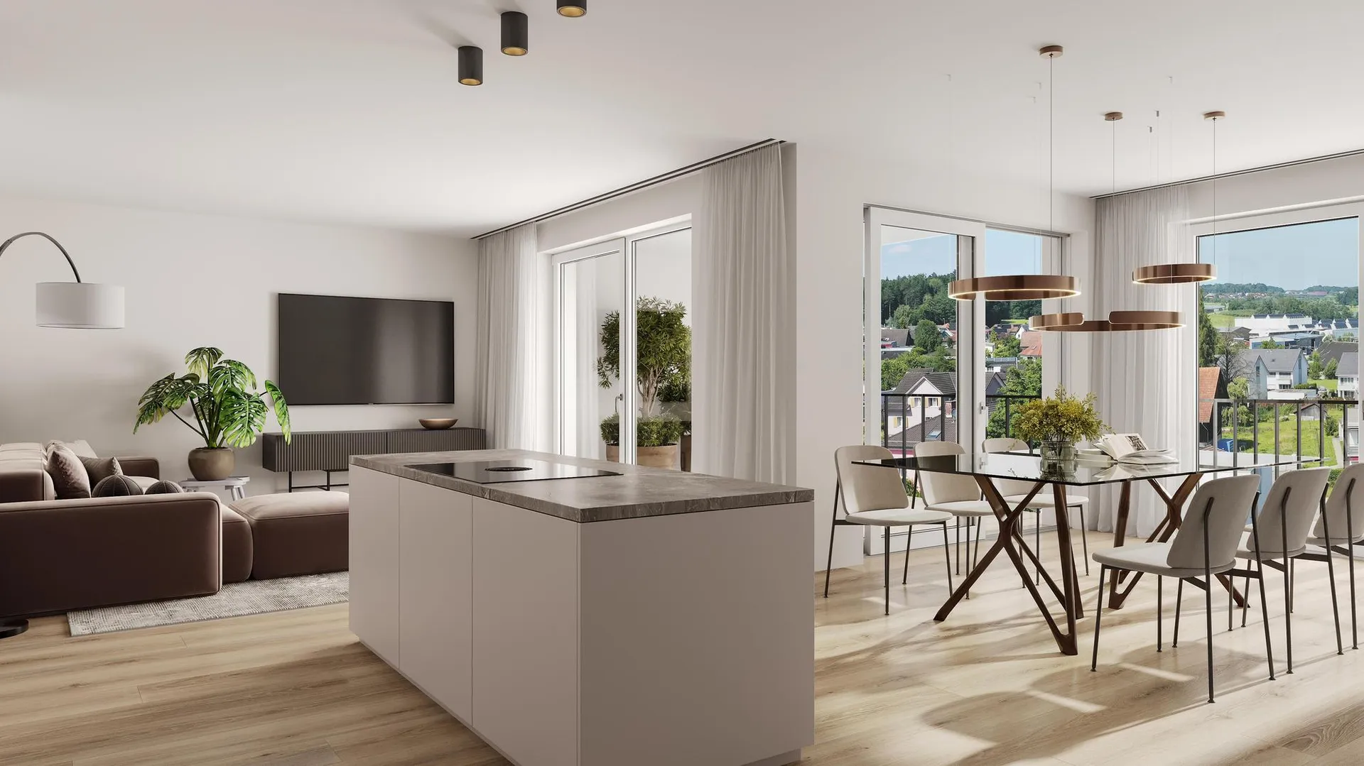 3.5 Zimmerwohnung in Erlen