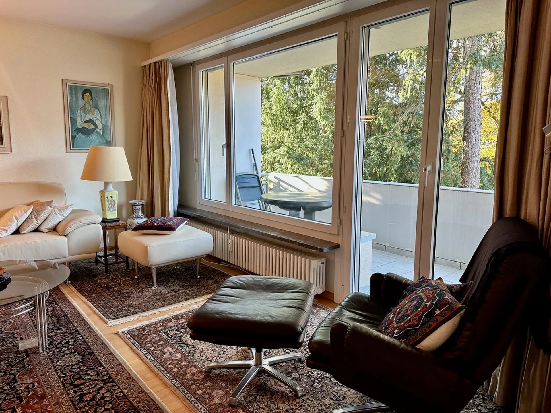 Tolle Wohnung an ruhiger Lage mit Aussicht ins Grüne in Riehen