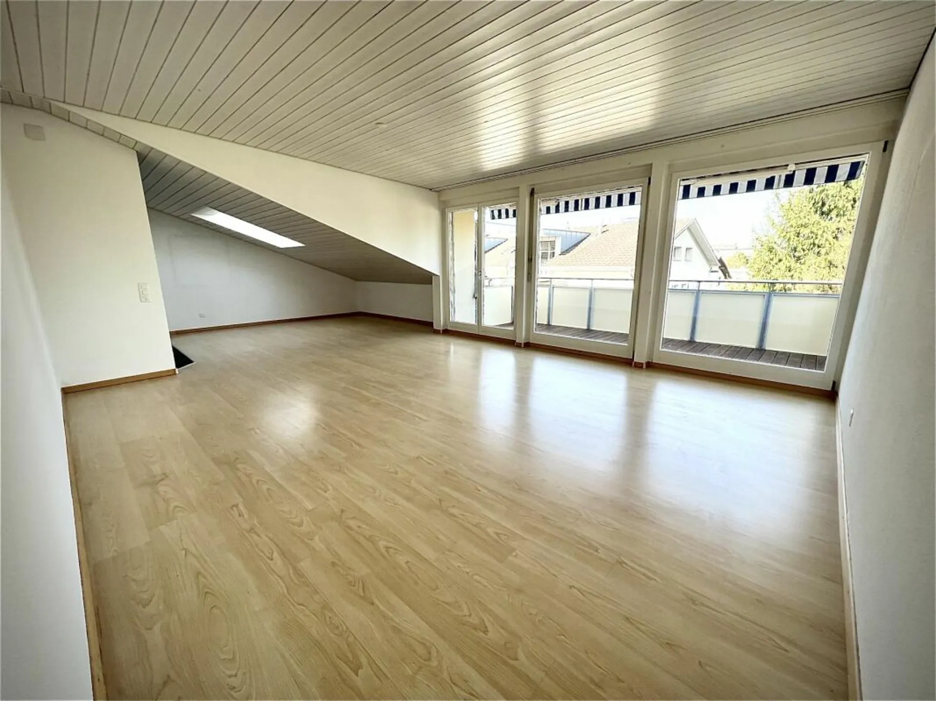 City Pulse Apartment: 3,5 Zimmer Dachwohnung mit  Rigi-Blick an bester Lage in Zug