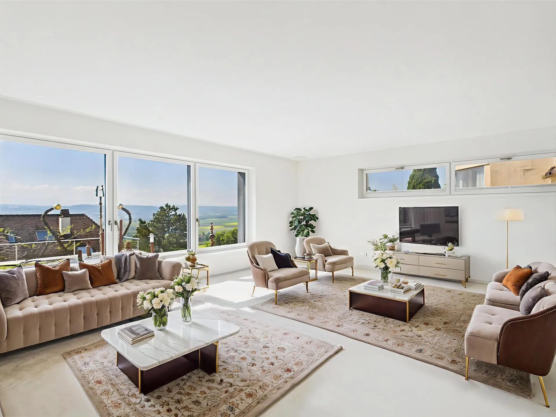 Exklusive 5.5-Zimmer Wohnung in Bellerive mit Seeblick