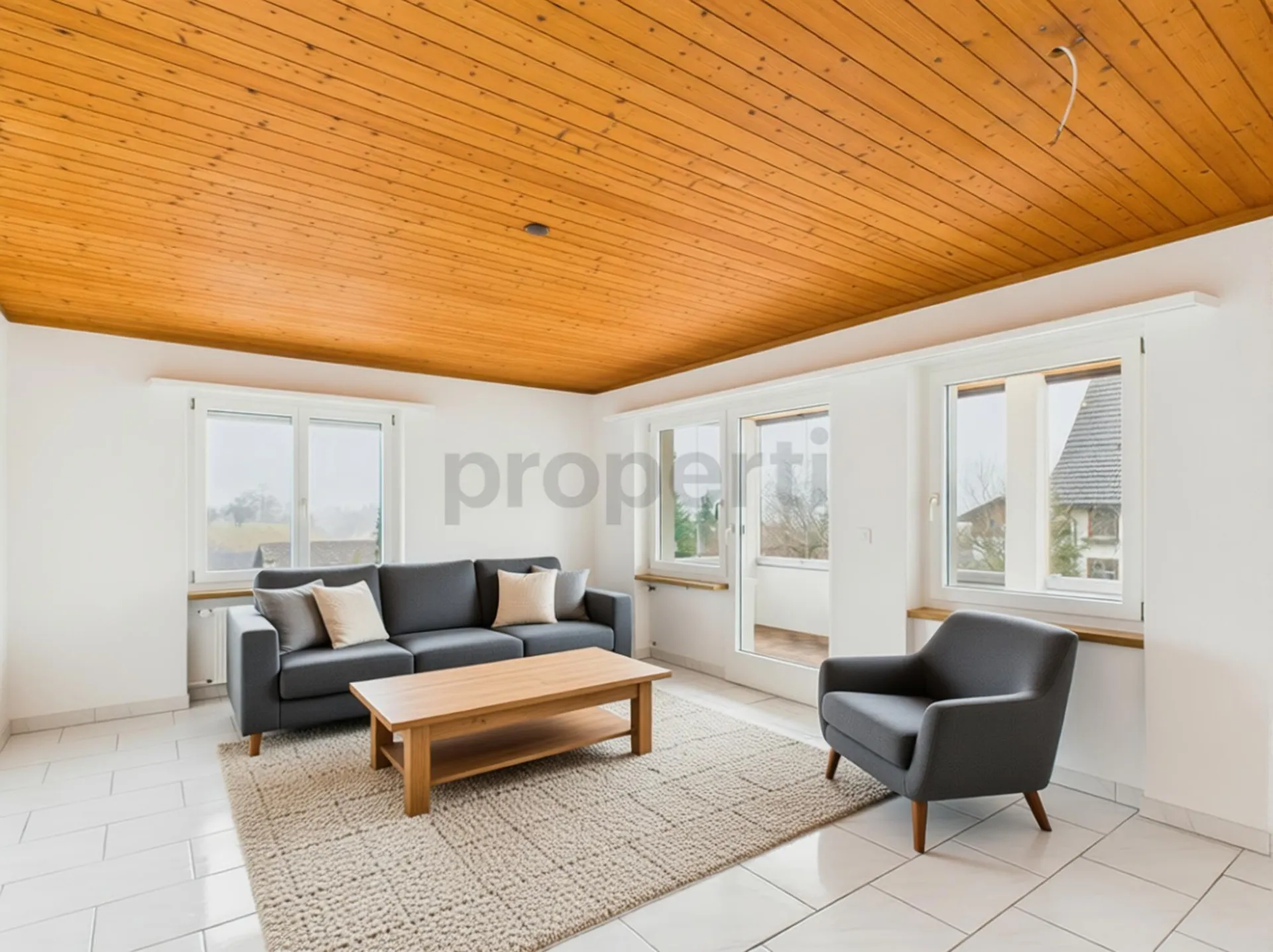 Grosszügige 4.5-Zimmer-Wohnung mit Bergblick in Maschwanden