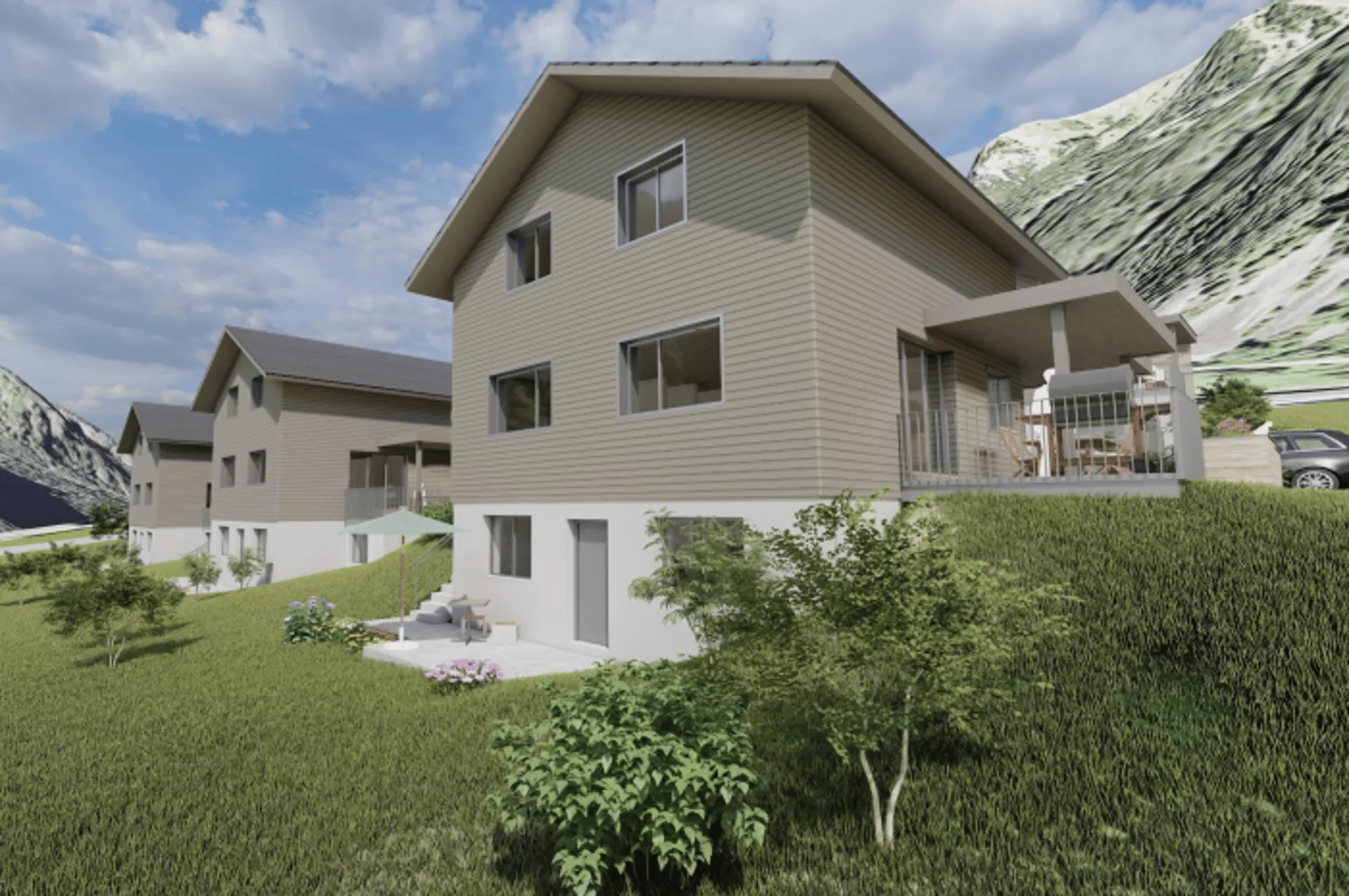 Moderne 5.5-Zimmer-Maisonette mit Sitzplatz in Silenen- Neubau 2026