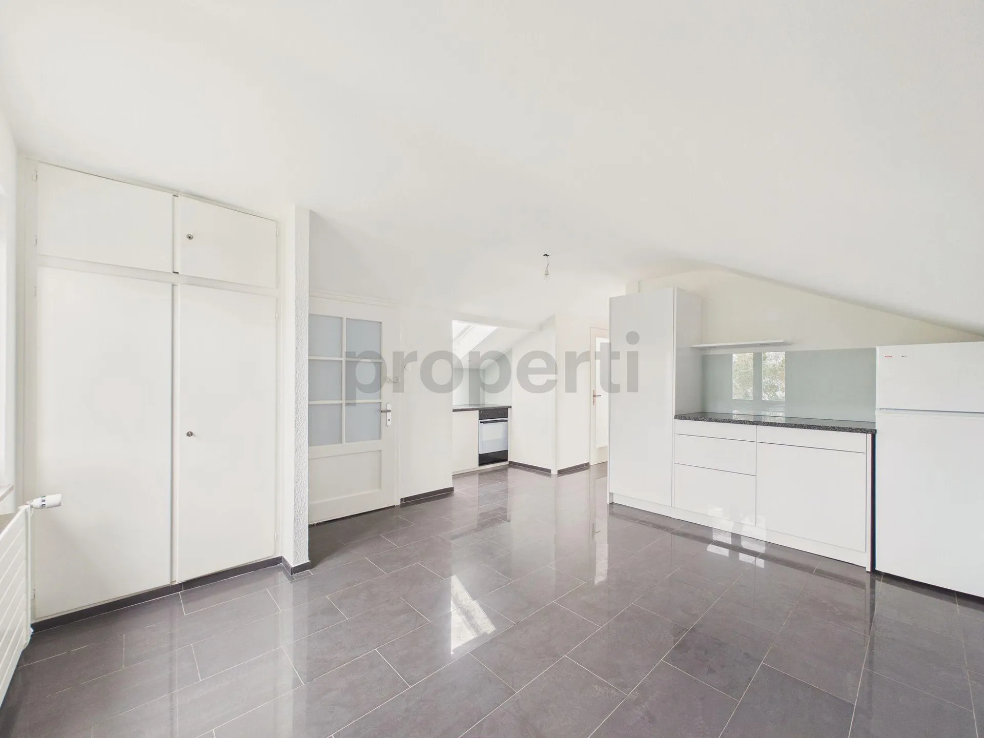 Neu renovierte 3-Zimmer-Dachwohnung mit idealer Lage, Birsfelden