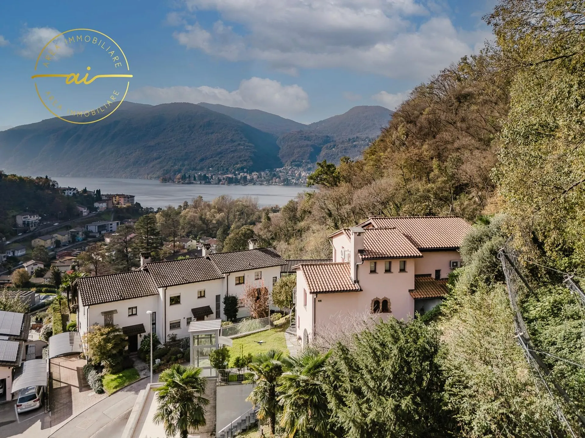 Meravigliosa villa unifamiliare con vista lago a Figino