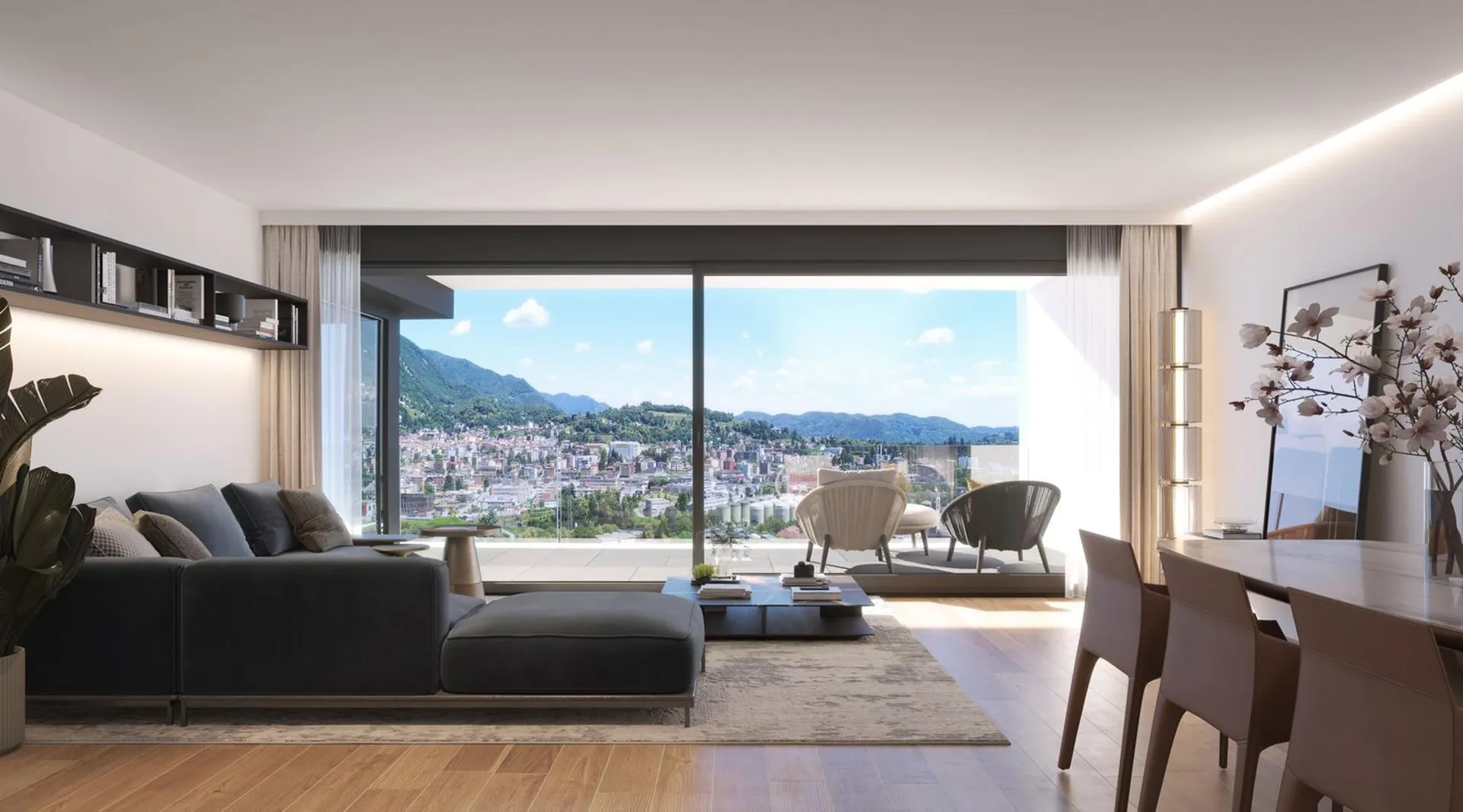NUOVO DUPLEX IMMERSO NEL VERDE - ALBONAGO