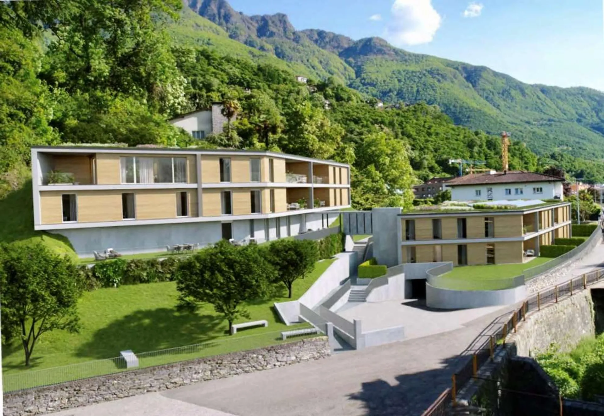 Meraviglioso attico duplex 4,5 locali con giardino