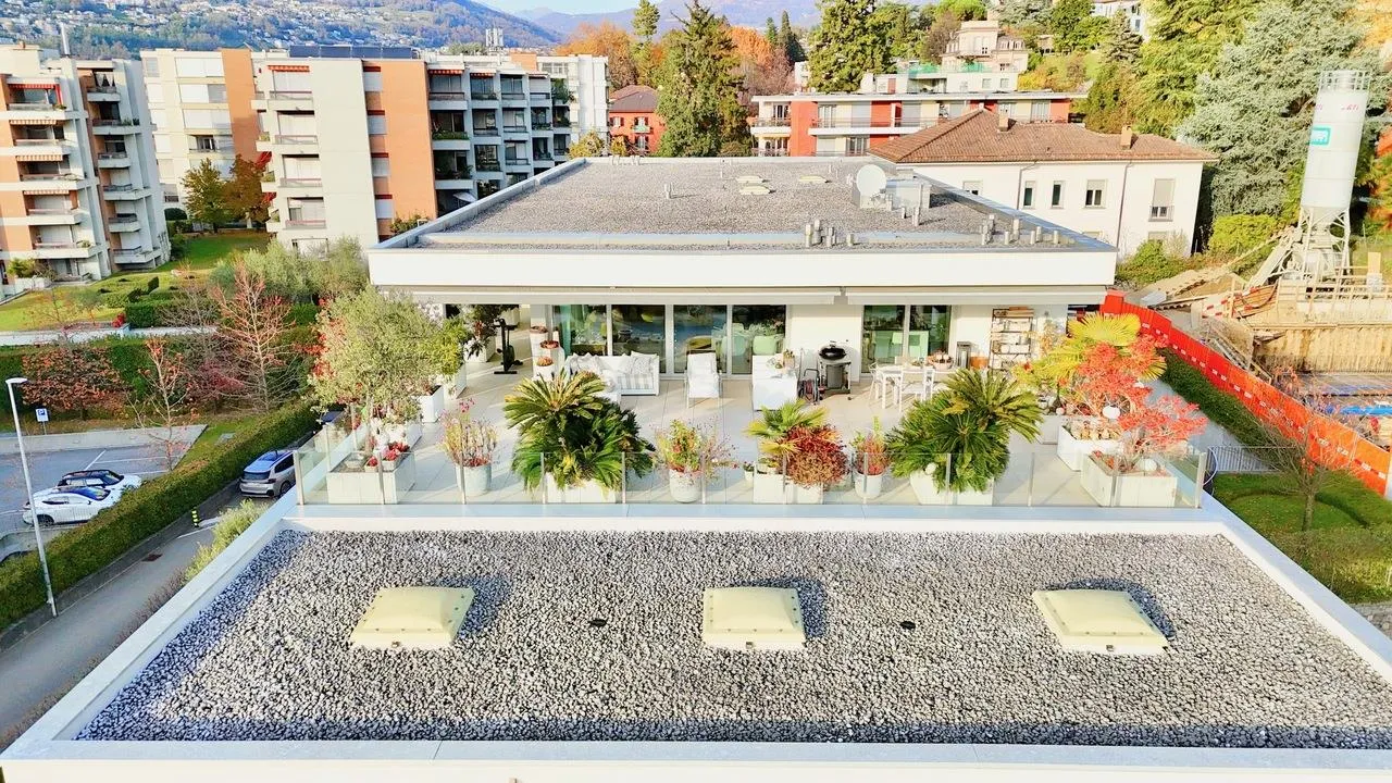 Super Attico Esclusivo con Terrazza Panoramica | Lugano–Viganello