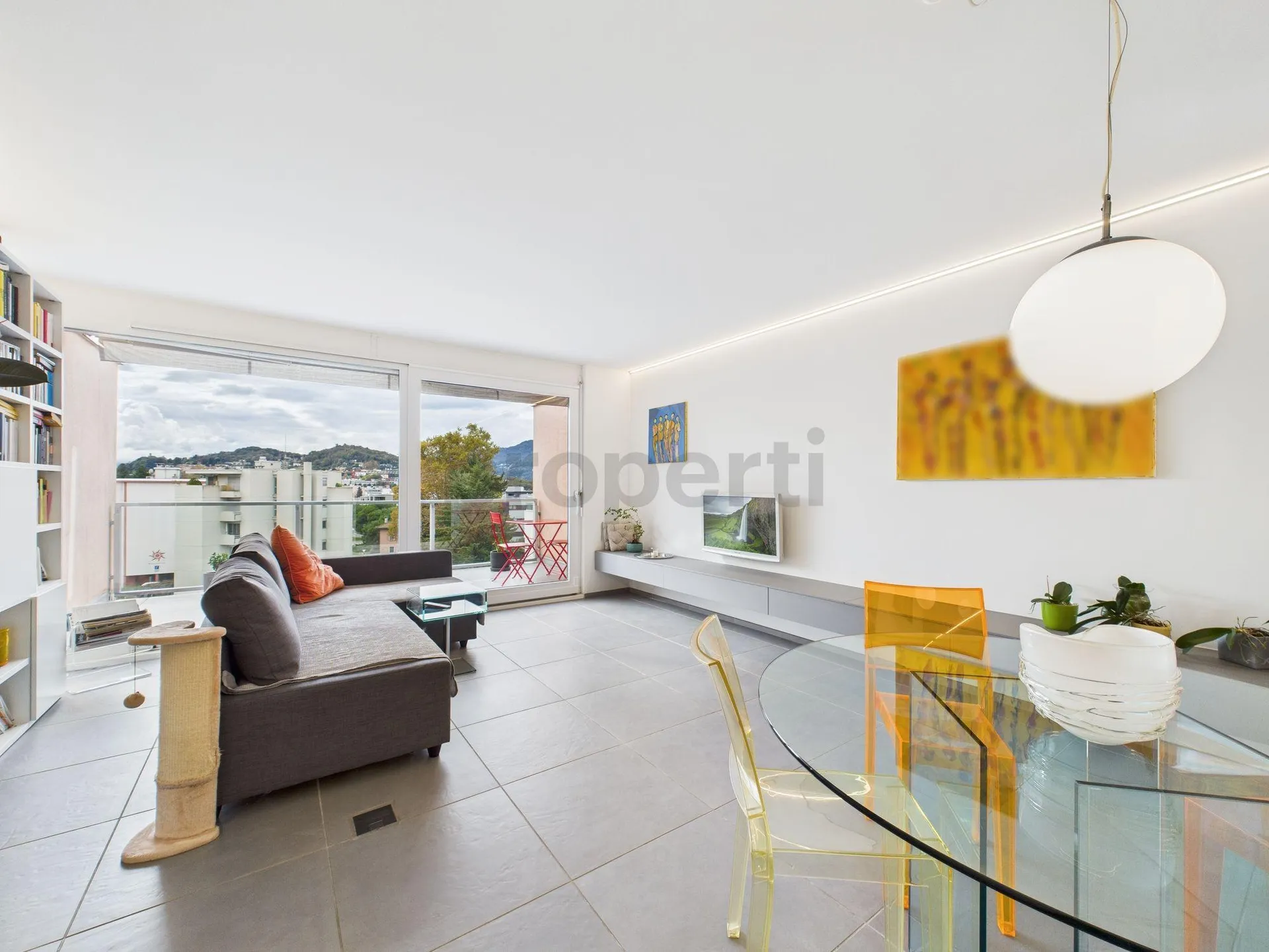 RENT TO BUY - 4.5 LOCALI CON VISTA APERTA IN CENTRO A LUGANO