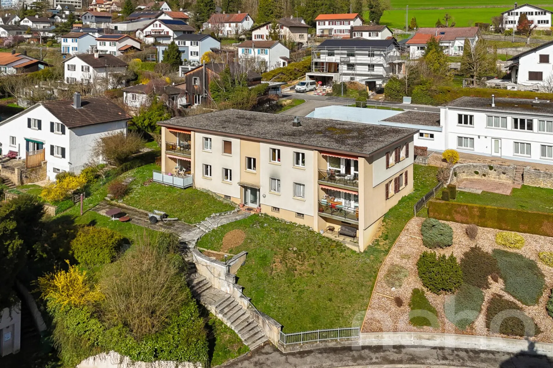 Immeuble de 4 logements à vendre à Porrentruy