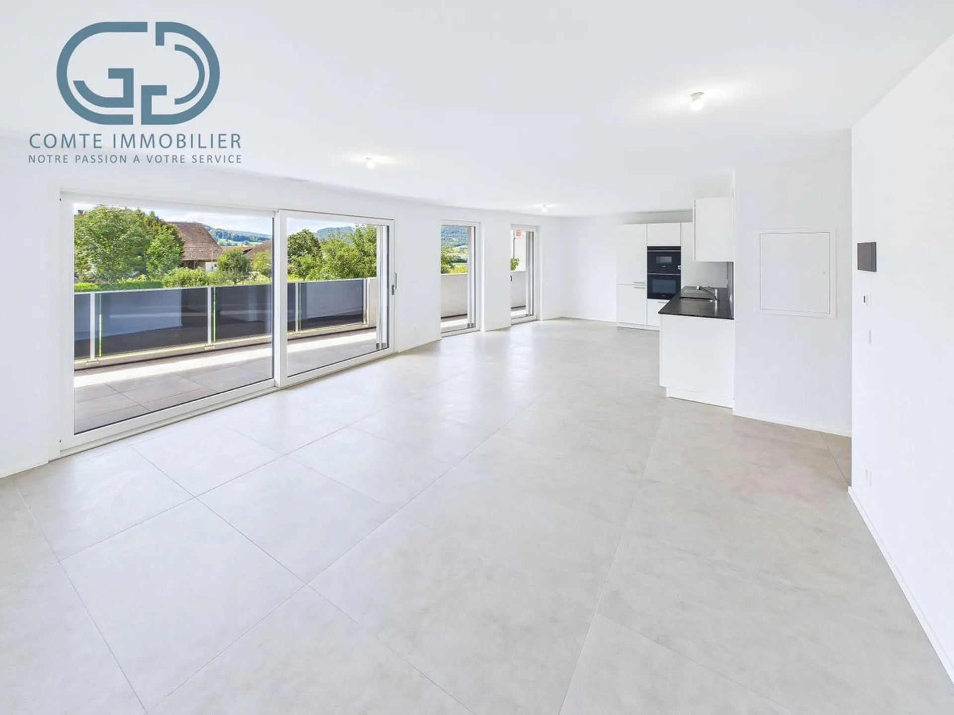 Appartement neuf de 4,5 pièces avec une grande terrasse - Haute performance énergétique