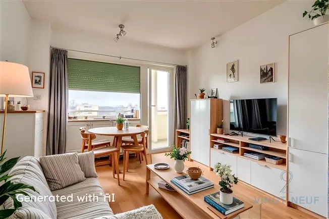 3-Zimmer-Wohnung mit großem Balkon