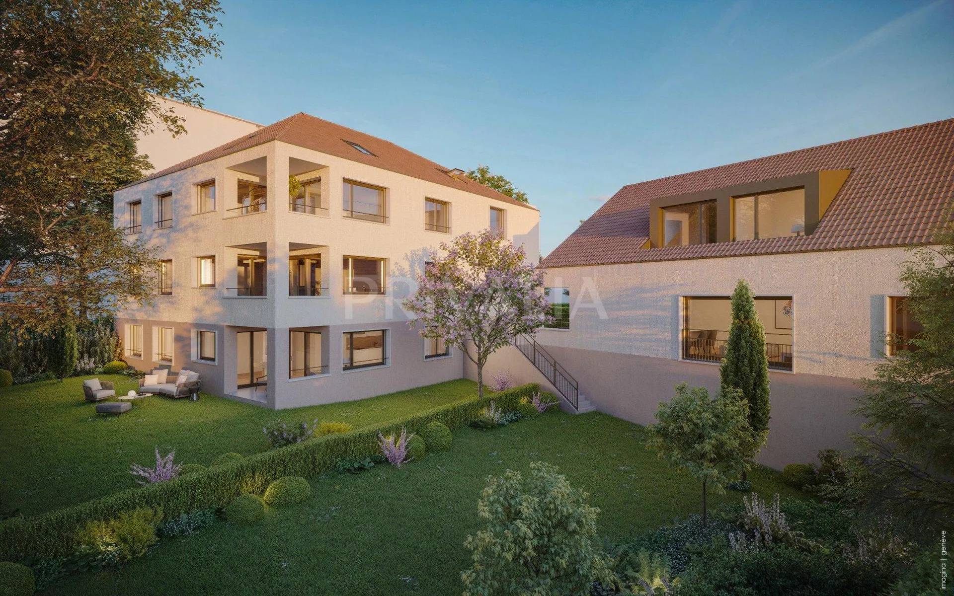 Projet neuf - Appartement de 5 pièces au rez-de-chaussée