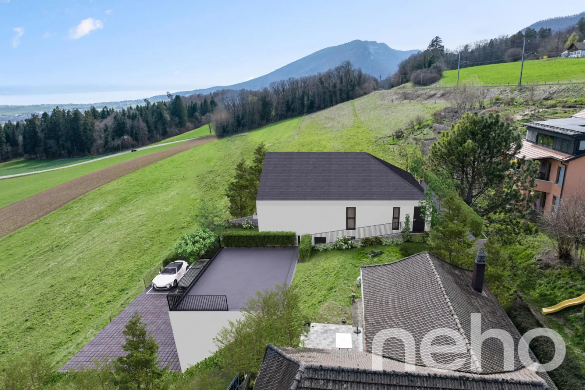 Votre futur appartement avec vue sur le lac à 180