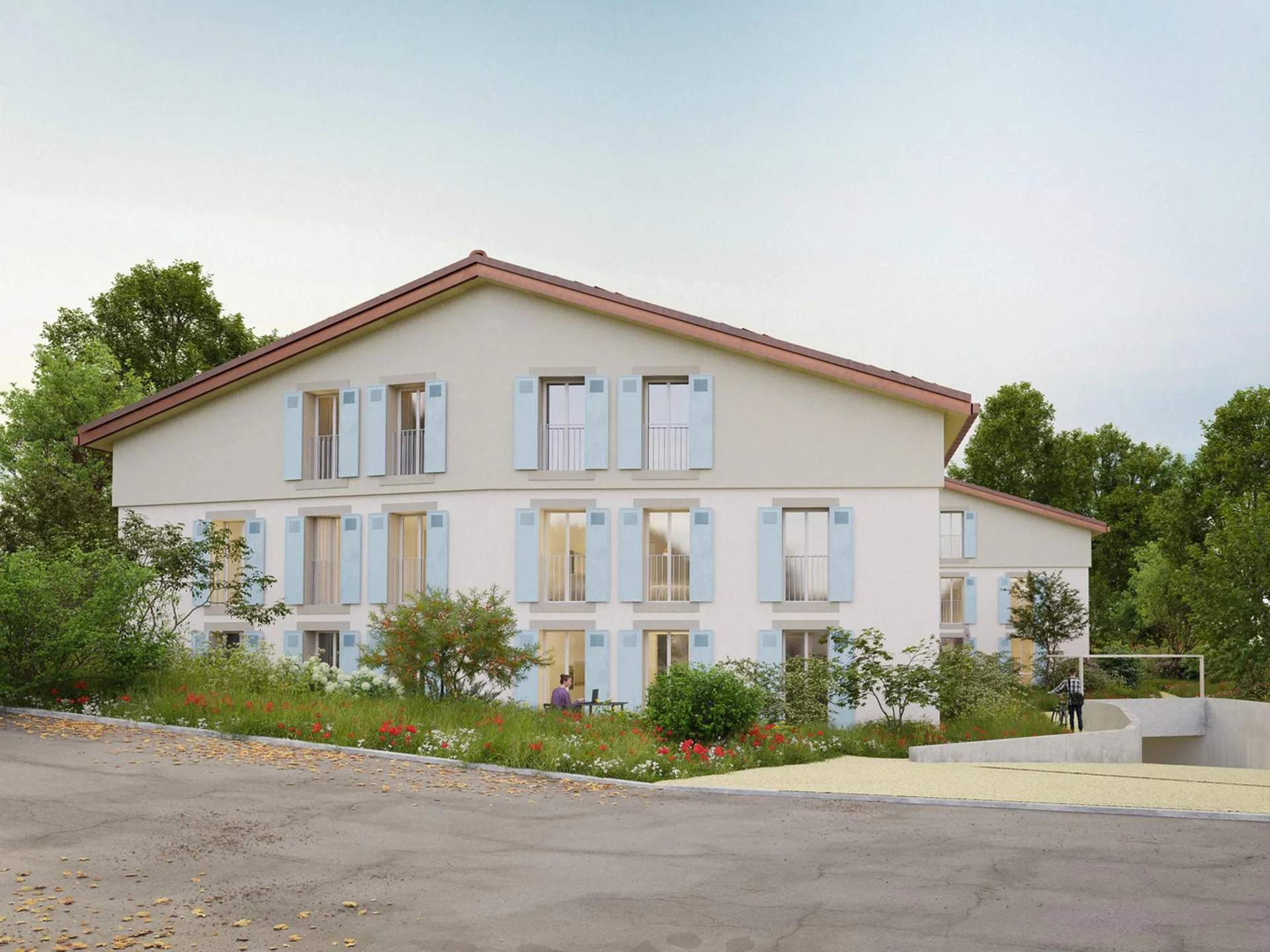 Profitez de ce magnifique 4,5 pièces dans un cadre paisible