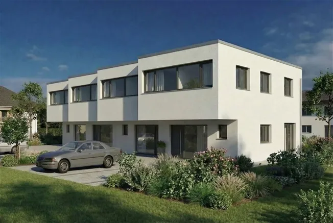 Neue Entwicklung von 4 Doppelhaushälften in Conthey