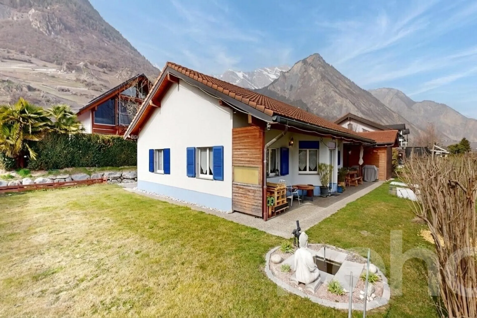 Saillon - Villa familiale, grand jardin et potentiel d'agrandissement