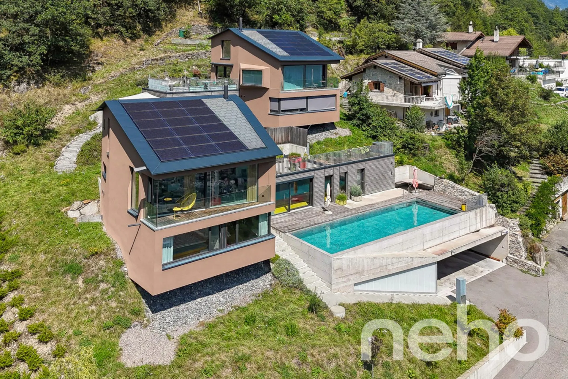 Villa d'architecte - Élégance contemporaine avec vue imprenable