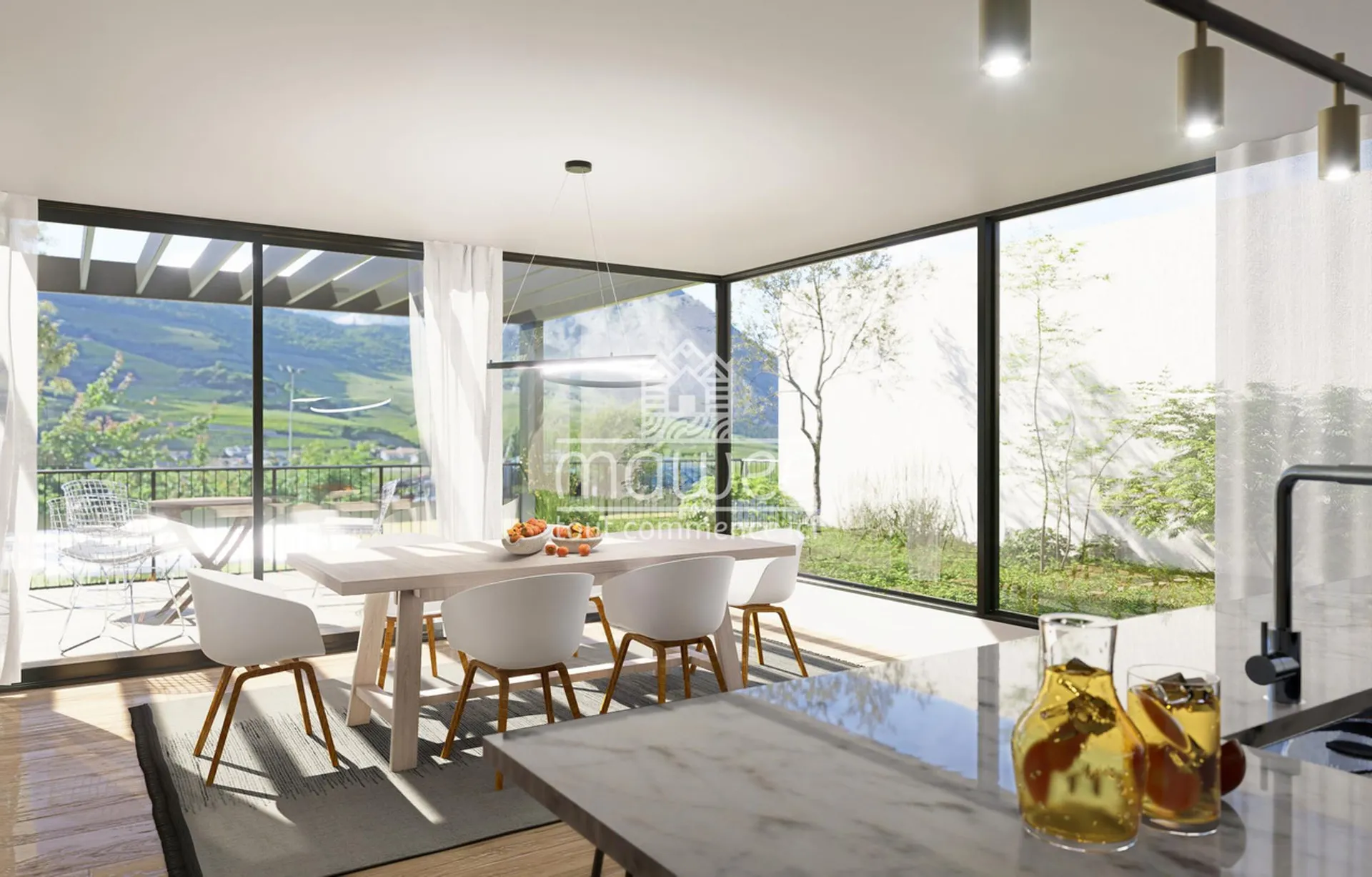 Appartement-villa 4,5 pces avec jardin privatif