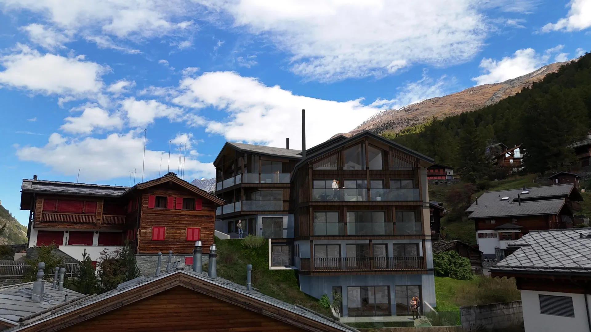 Chalet SKYFALL |4.5 Zimmerwohnung 2. Dachgeschoss Süd-West |ERSTWONS