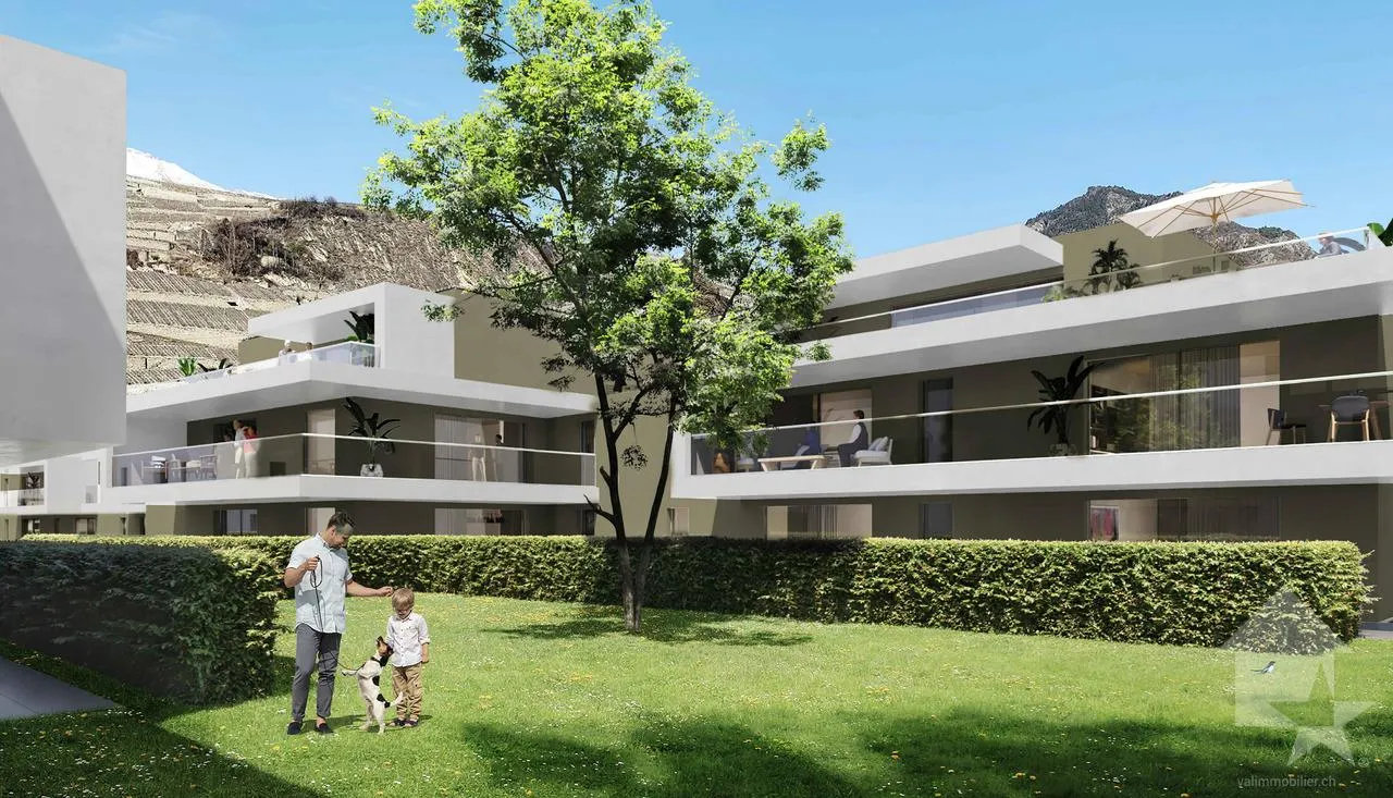 Bel appt de 4,5 pces avec terrasse dans nouvelle construction